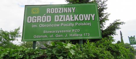 Odwiedzamy ROD im. Obrońców Poczty Polskiej przy ulicy Hallera w Gdańsku - 22.06.2022