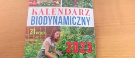 Kalendarze biodynamiczne książkowe na rok 2023 - 27.01.2023