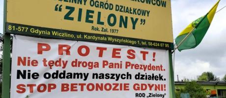 Nie chcą drogi przez ogródki działkowe. Zapowiadają protesty przed urzędem